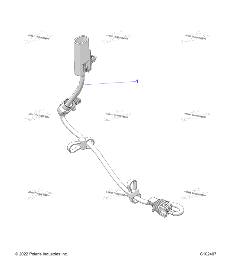 Electrical, Brake, Harness Jumper A22sez57bm/Bn