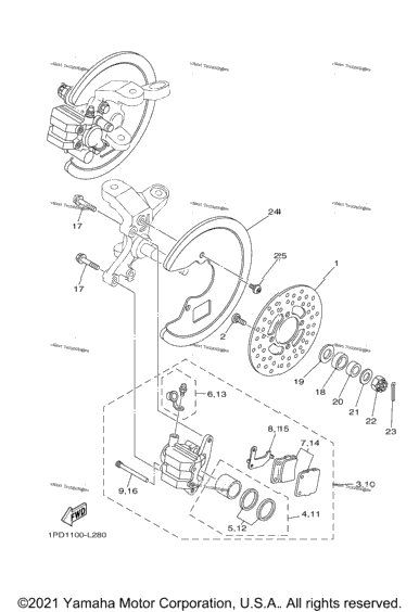 Front Brake Caliper