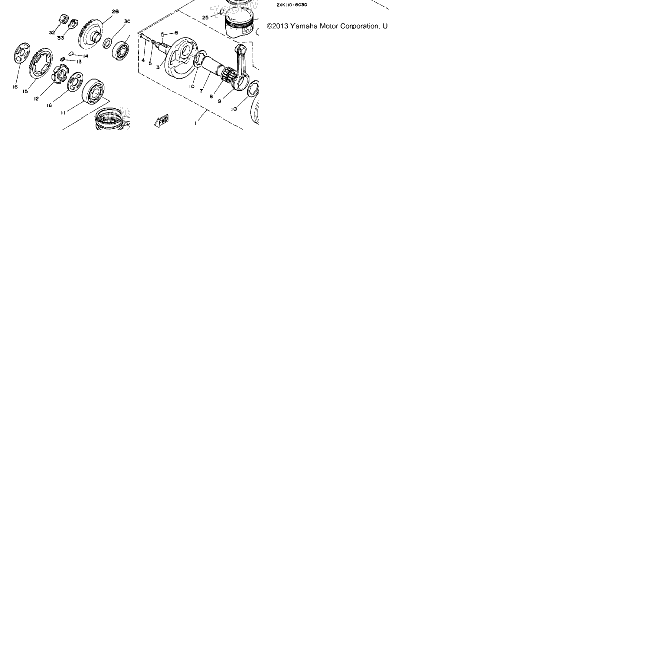 Crankshaft Piston