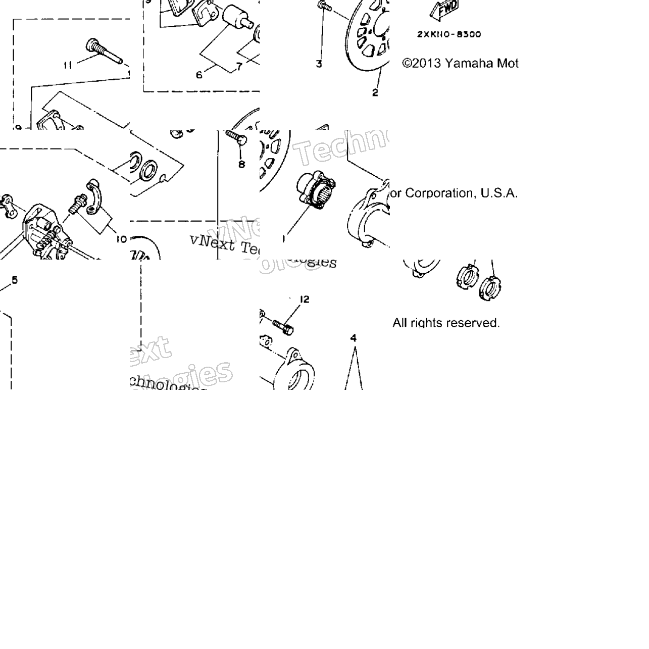 Rear Brake Caliper