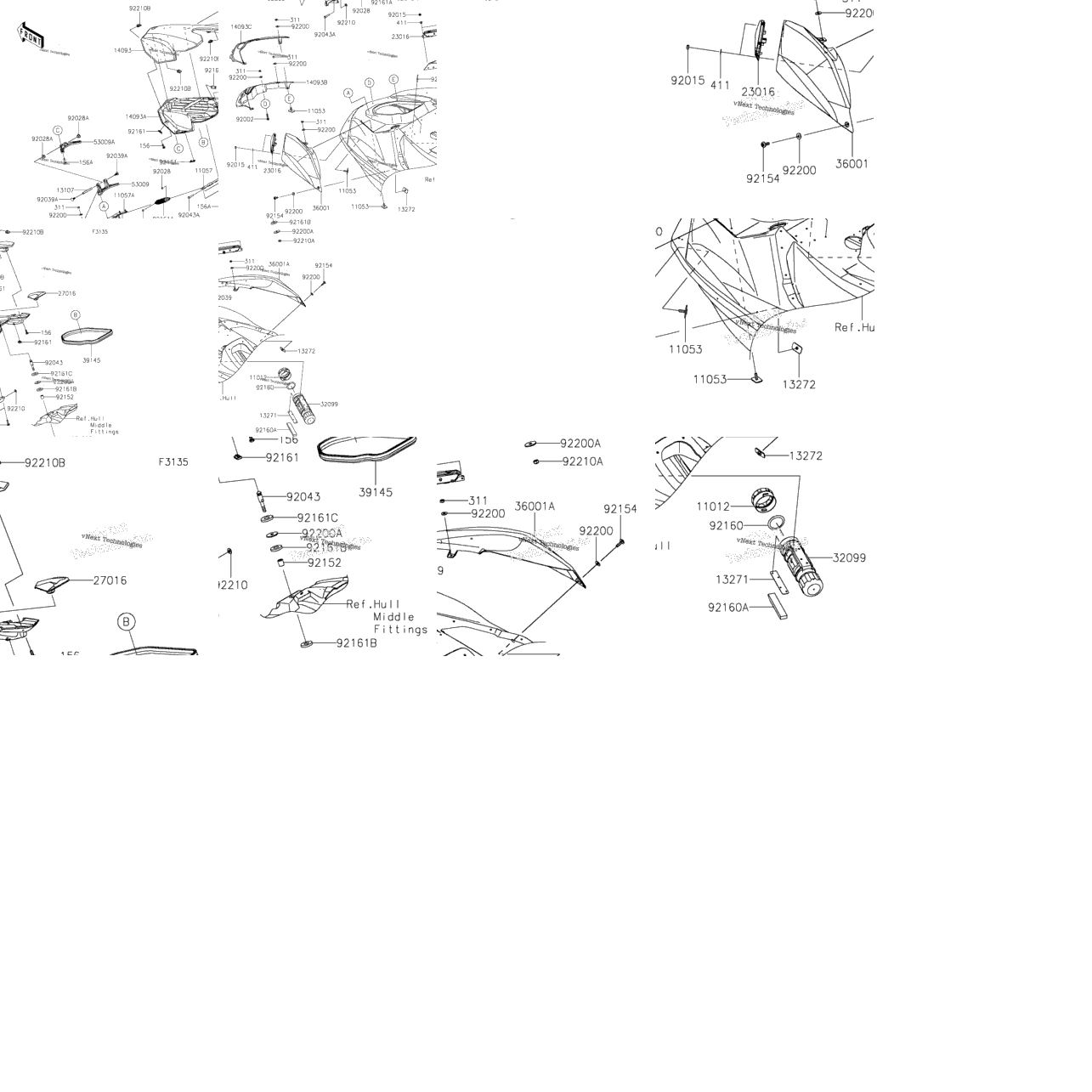 Hull Front Fittings