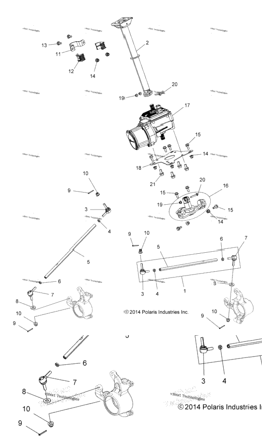 Steering, Steering Post Asm