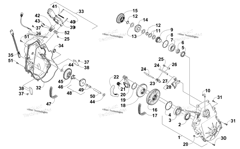 Chain Case Assembly