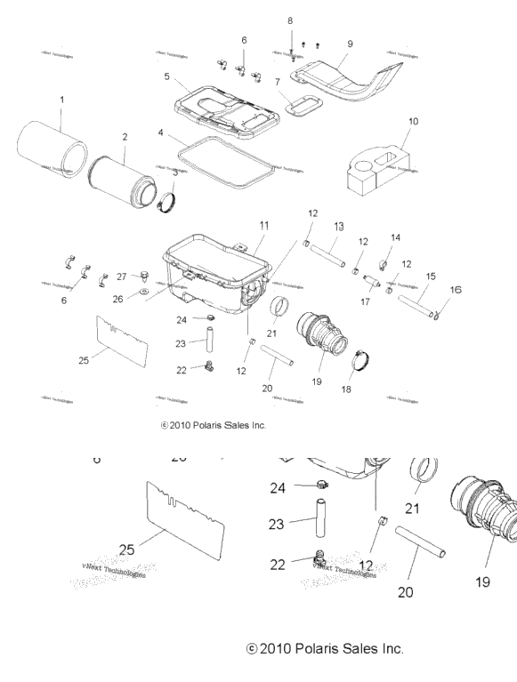 Engine, Air Intake System