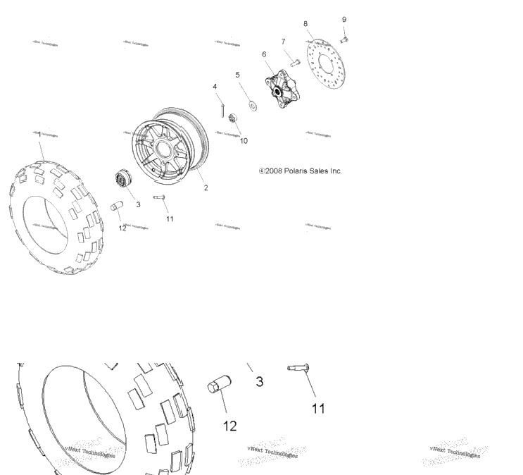 Wheels, Front A13mn50et
