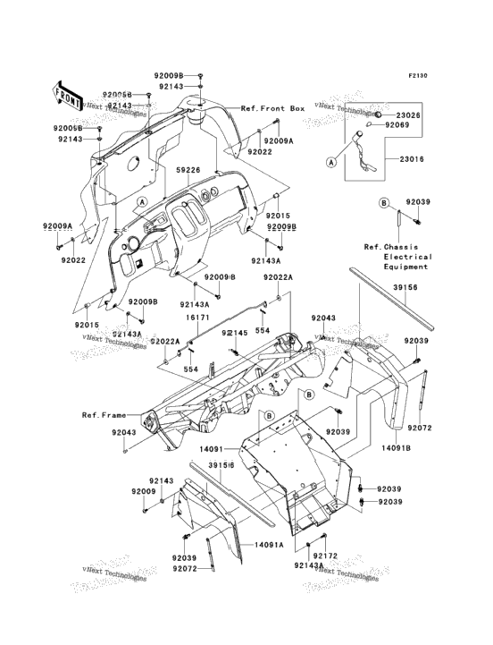 Frame Fittings (Front)