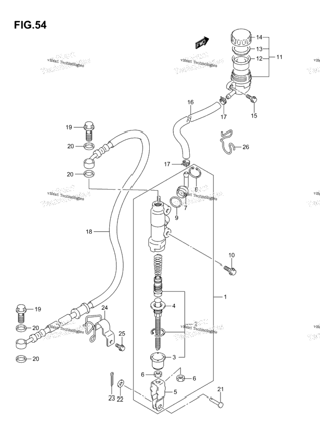 Rear Master Cylinder