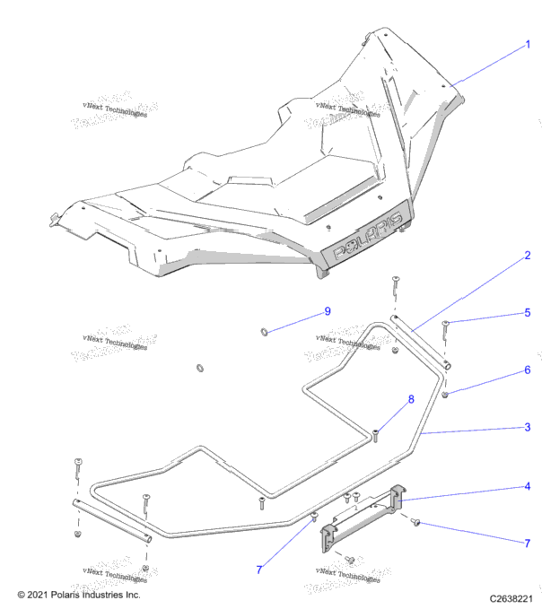 Body, Front Storage Cover