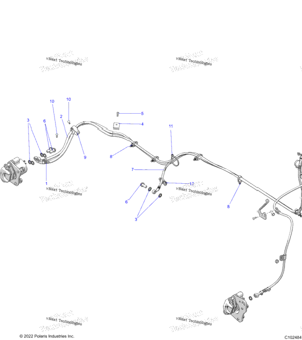 Brakes, Brake Lines, Rear