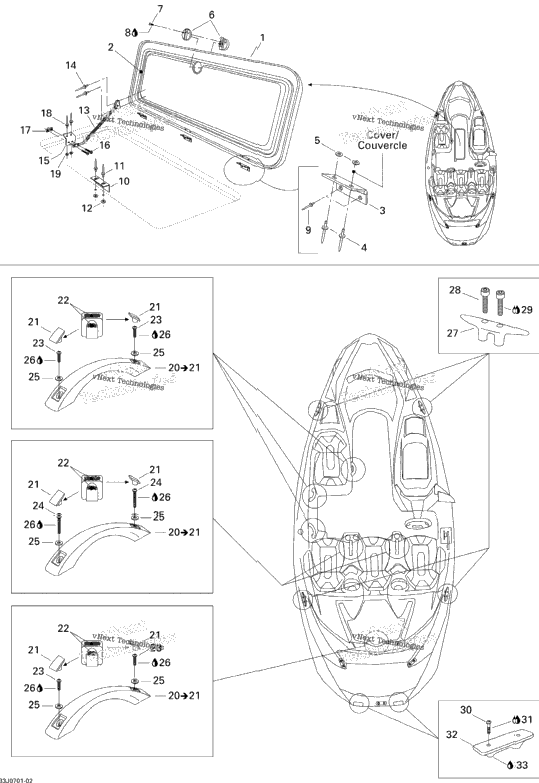 Central Cover And Accessories