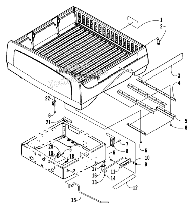 Box And Tailgate Assembly