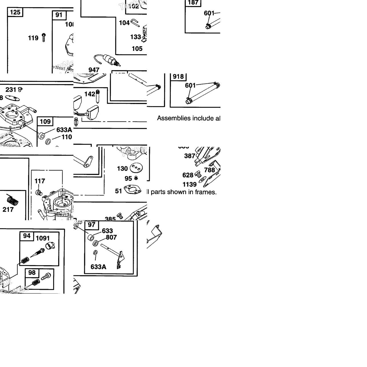 Carburetor And Fuel Pump Assembly