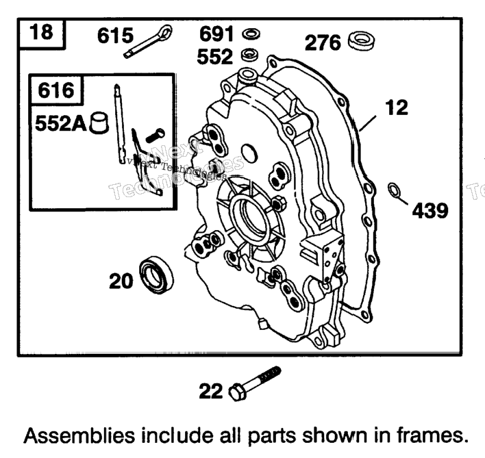Crankcase Assembly