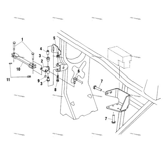 Frame Mounting A01ch42aa
