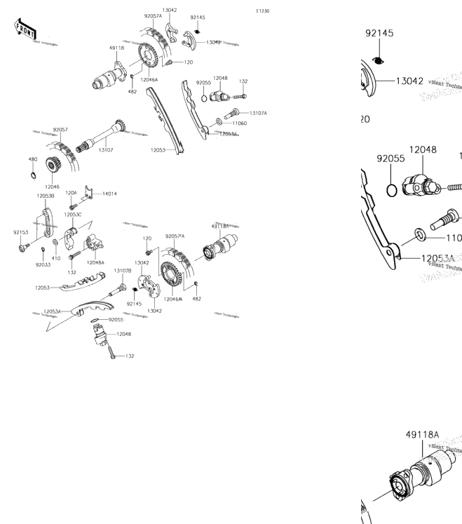 Camshaft(S)/Tensioner