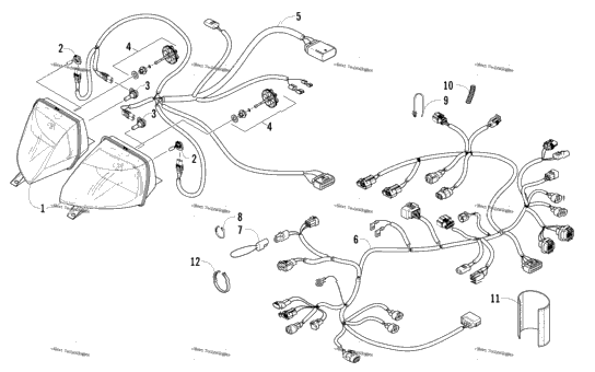 Headlight And Wiring Assemblies