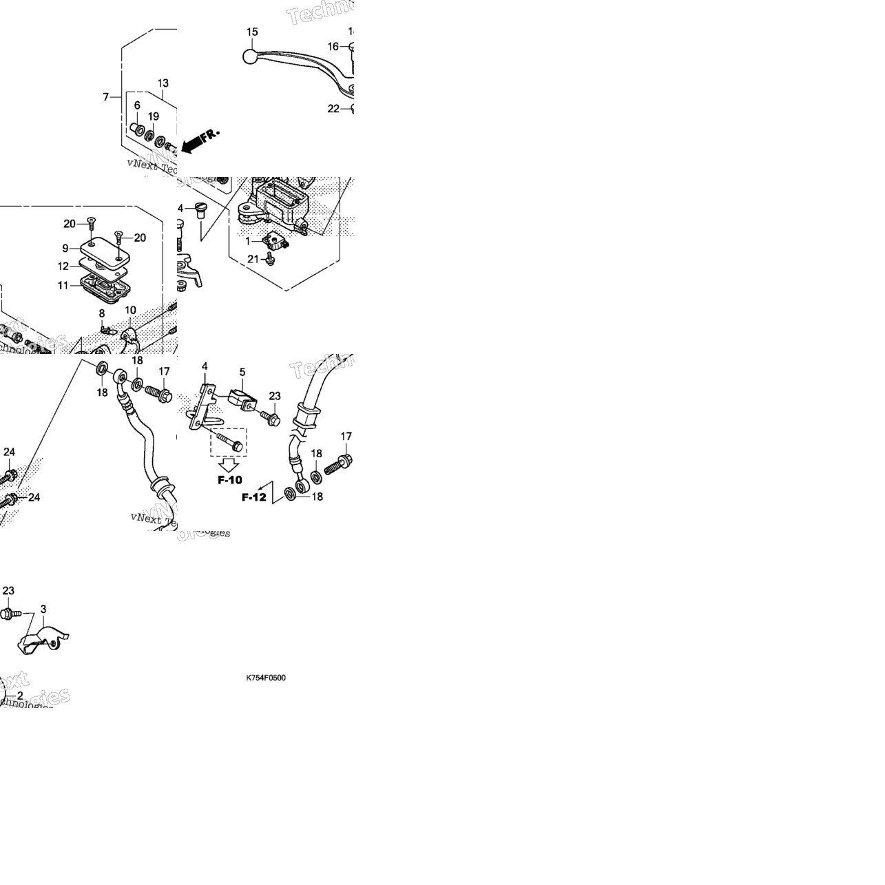 Front Brake Master Cylinder (1)