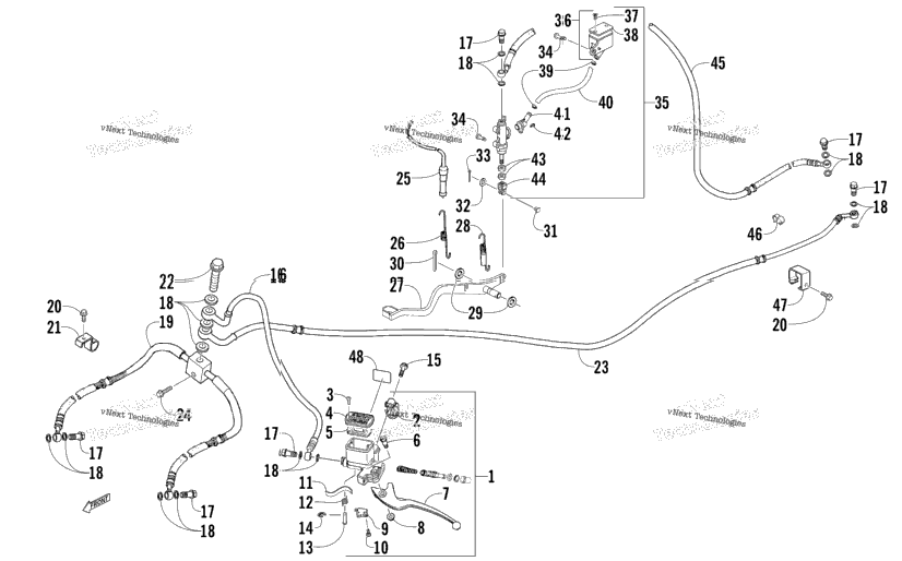 Hydraulic Brake Assembly