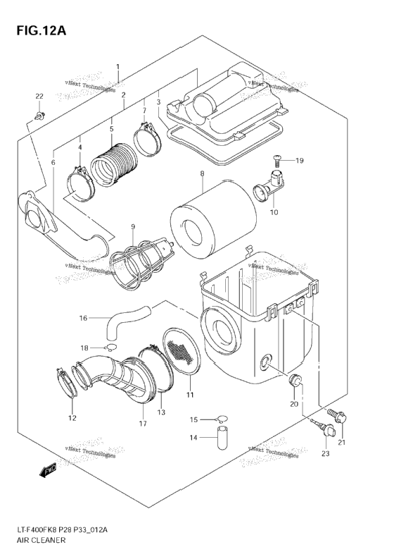 Air Cleaner (Lt-F400fl0)