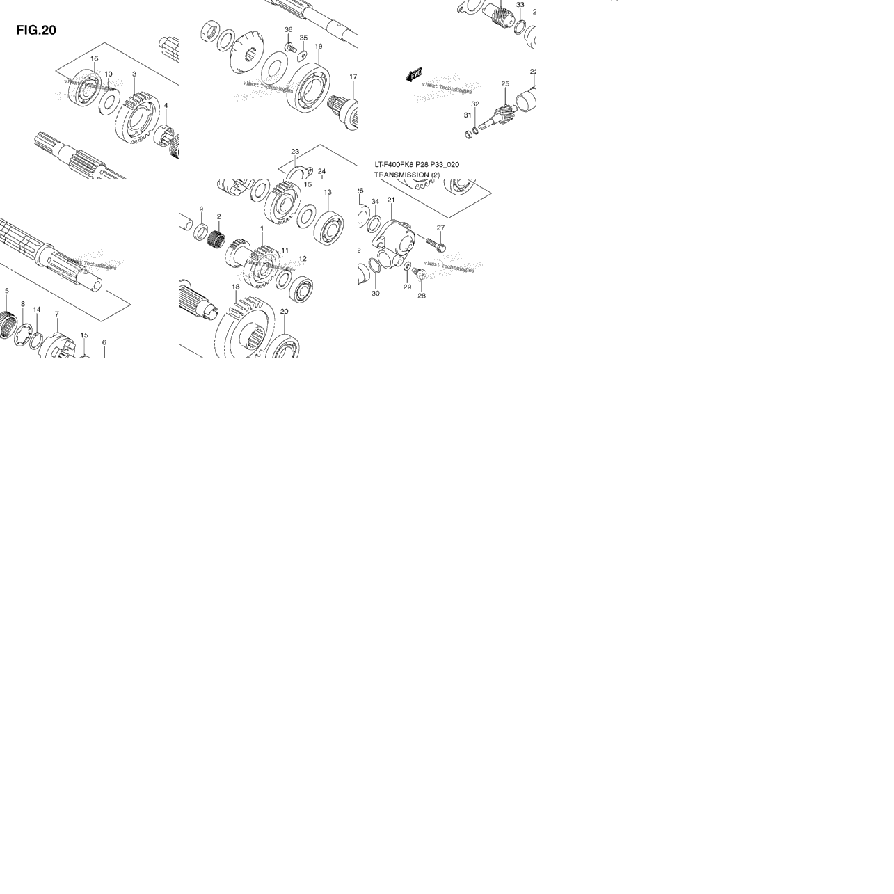 Transmission (2)(Model K8/K9)