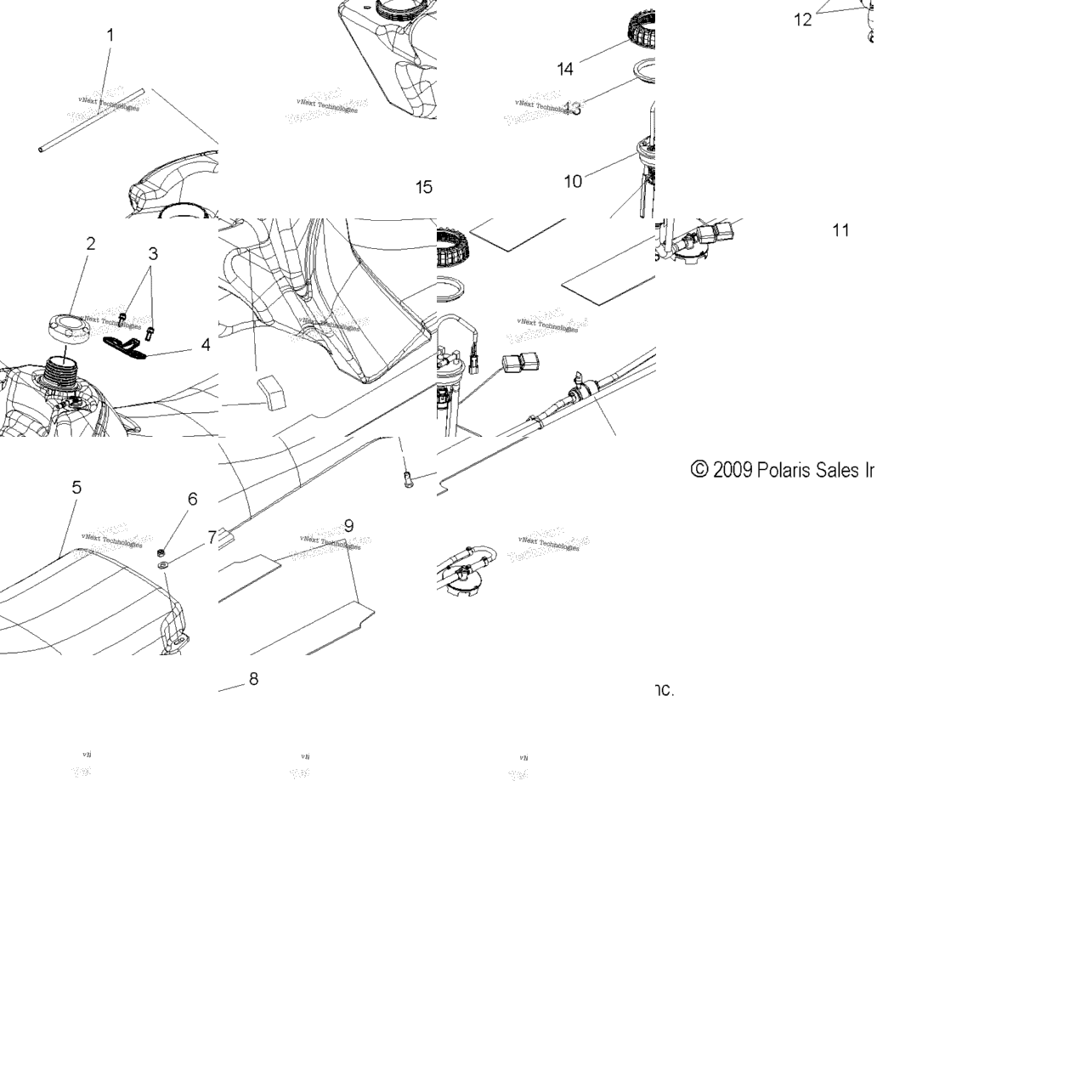 Fuel System, Fuel Tank Asm