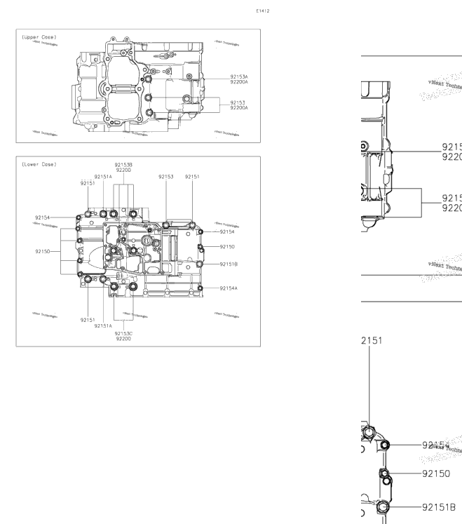 Crankcase Bolt Pattern