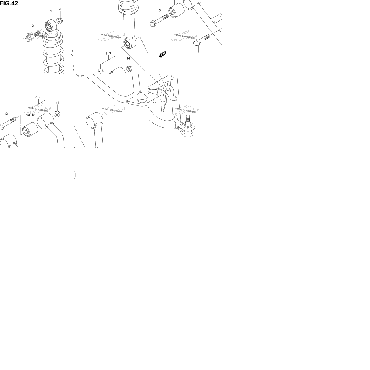 Suspension Arm (Model K2/K3/K4)