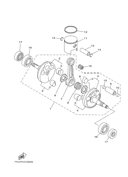 Crankshaft Piston