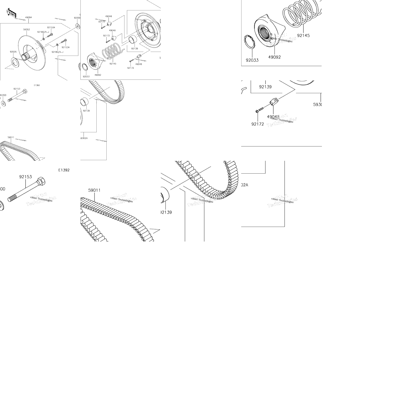 Driven Converter/Drive Belt