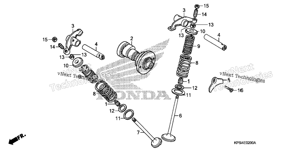 Camshaft + Valve