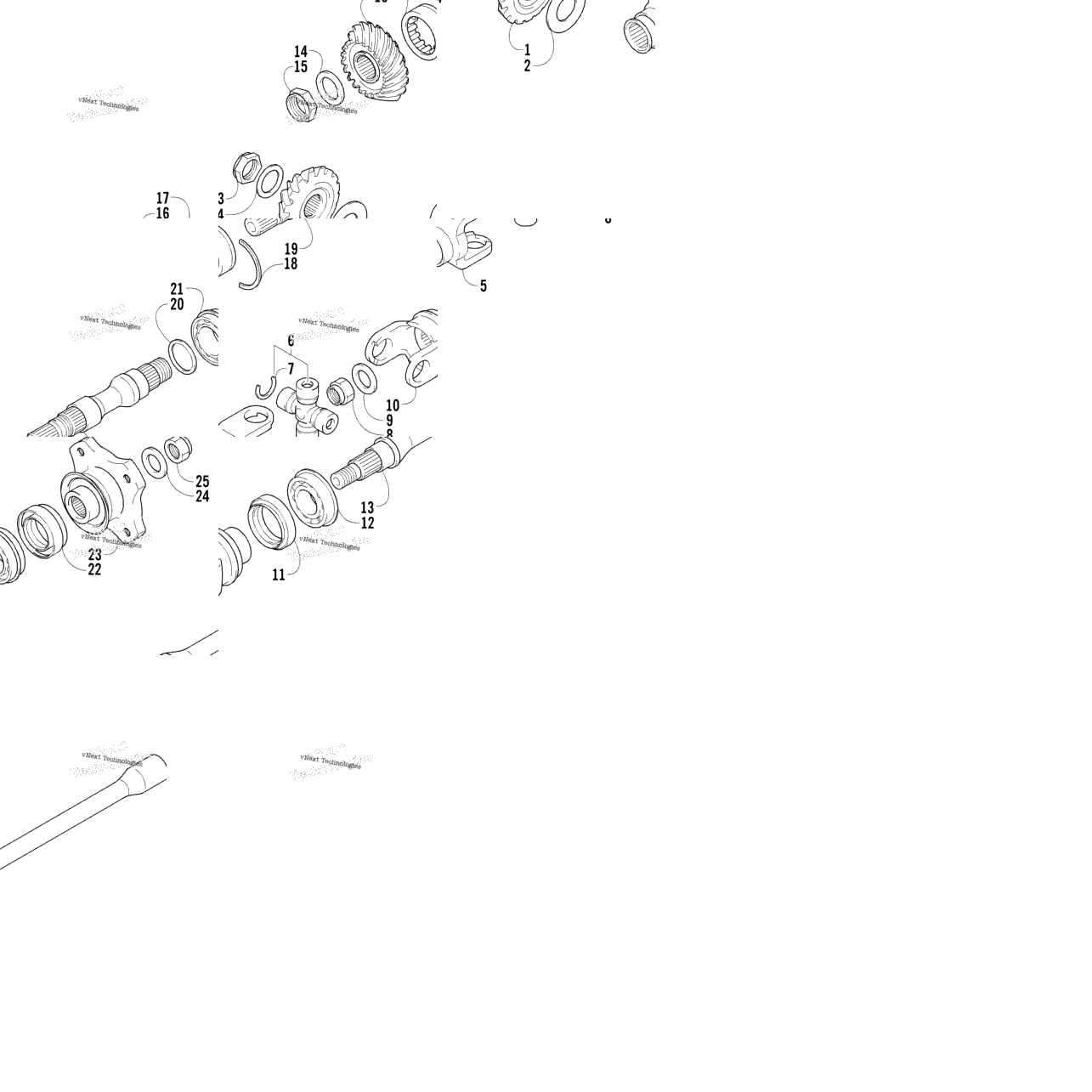 Secondary Drive Assembly