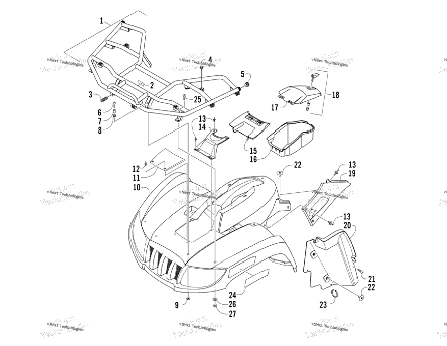 Front Body Panel Assembly