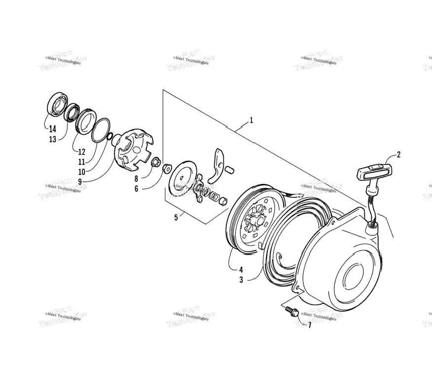Recoil Starter Assembly