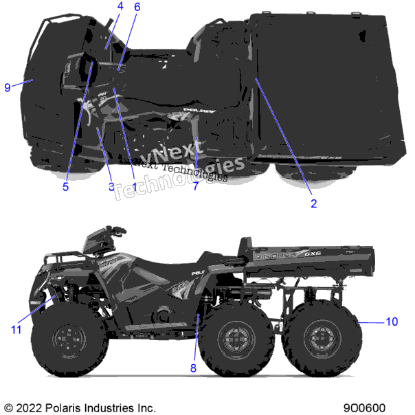 Body, Decals General