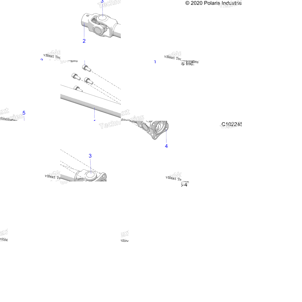 Drive Train, Rear Prop Shaft