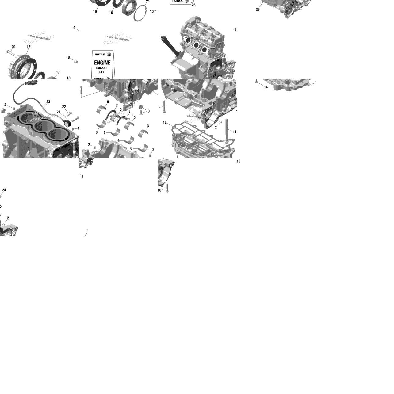 Rotax - Crankcase