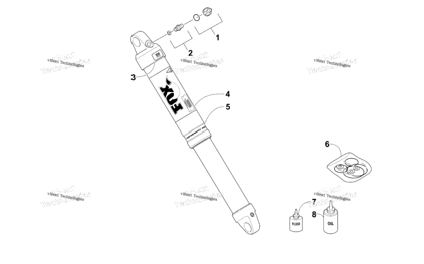 Front Suspension Shock Absorber