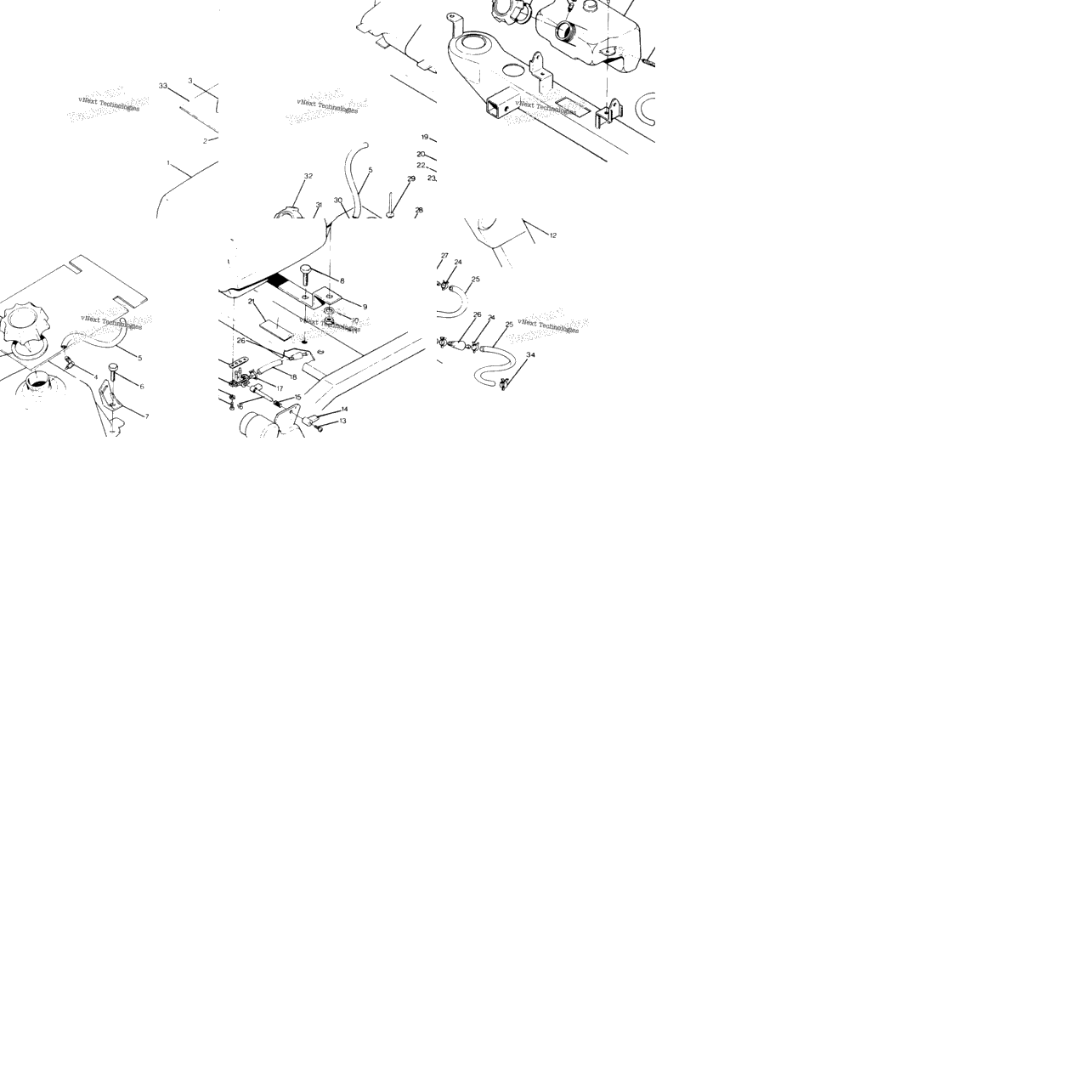 Fuel Tank Assembly 250 4X4 Update