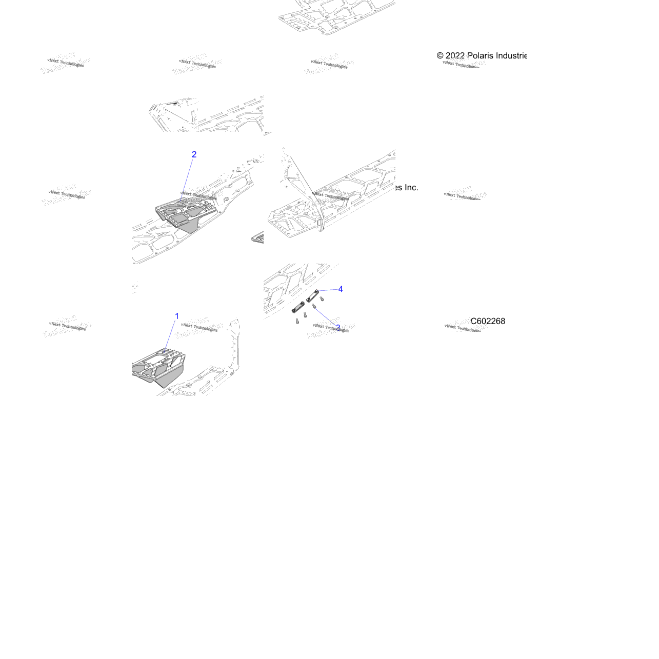 Chassis, Passenger Footrests