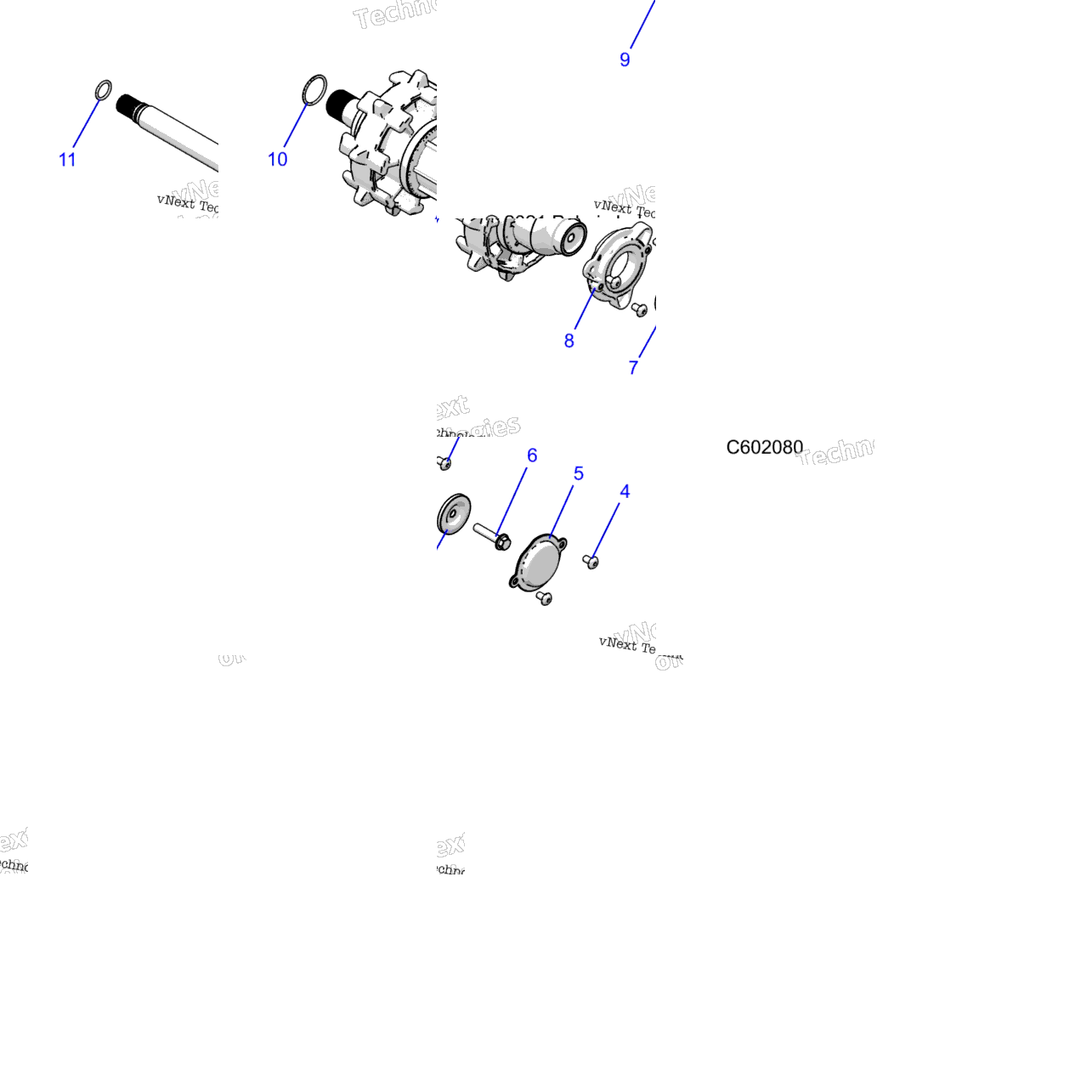 Drive Train, Jackshaft & Driveshaft