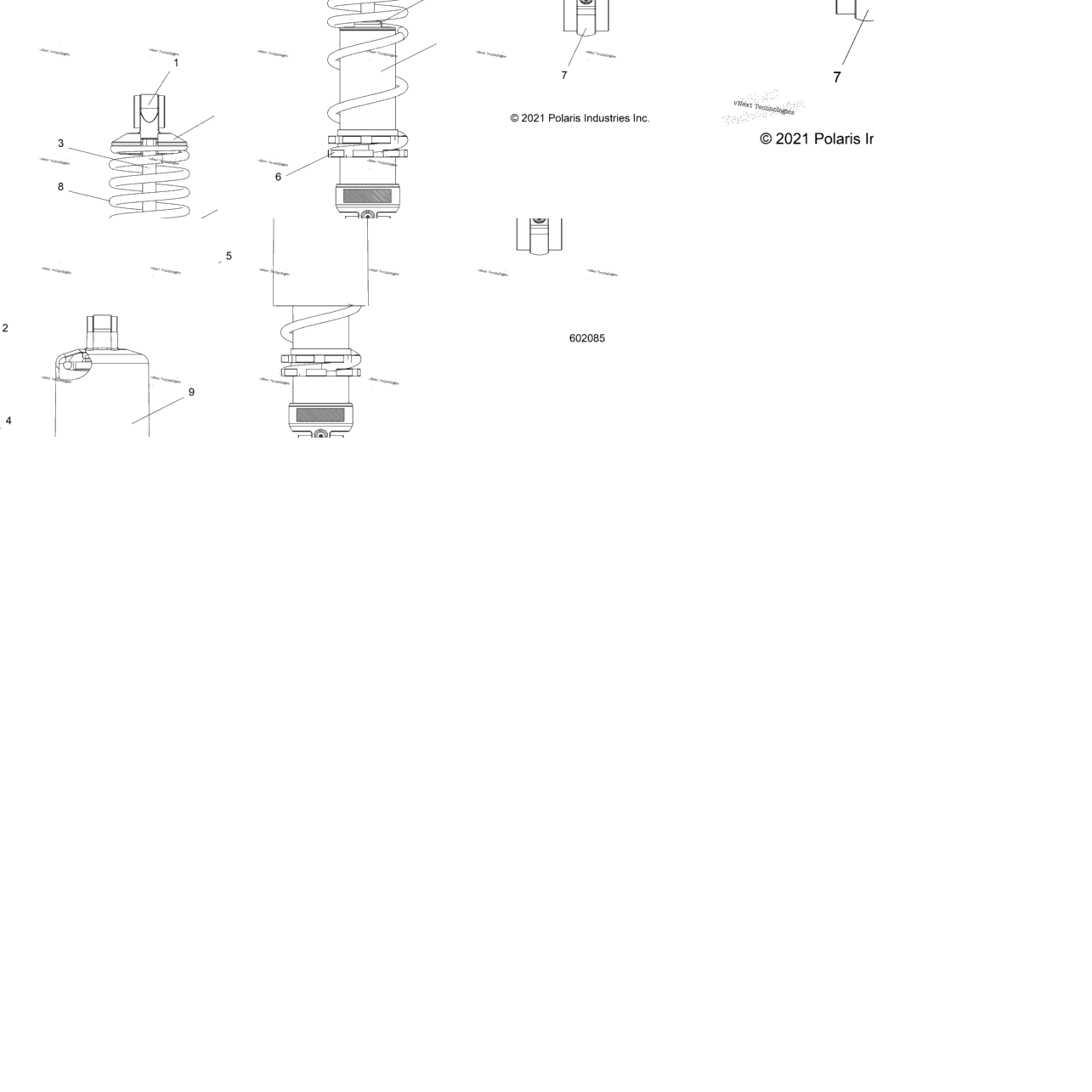 Suspension, Shock, Front Track