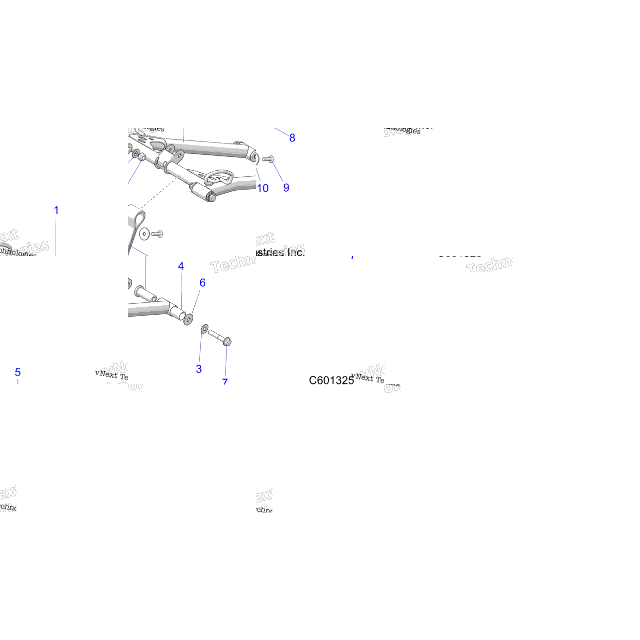 Suspension, Torque Arm, Front