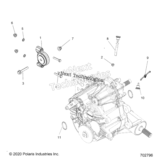 Drive Train, Main Gearcase Mounting