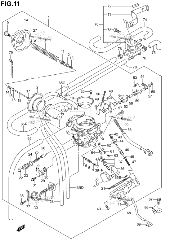 Carburetor (Model K1/K2/K3/K4)