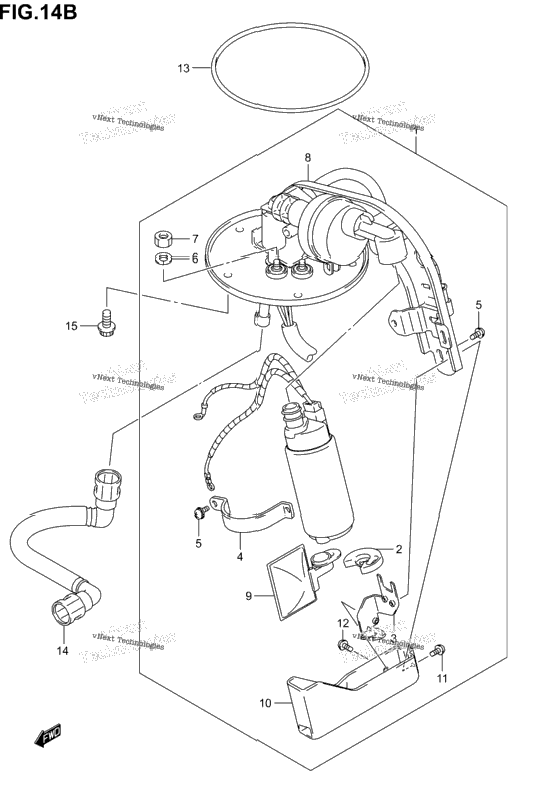 Fuel Pump (Model K5)