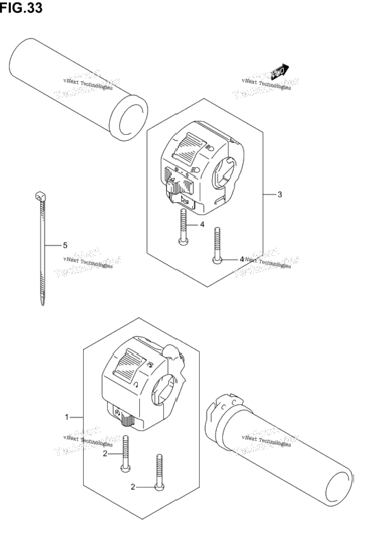 Handle Switch (Model K1/K2)