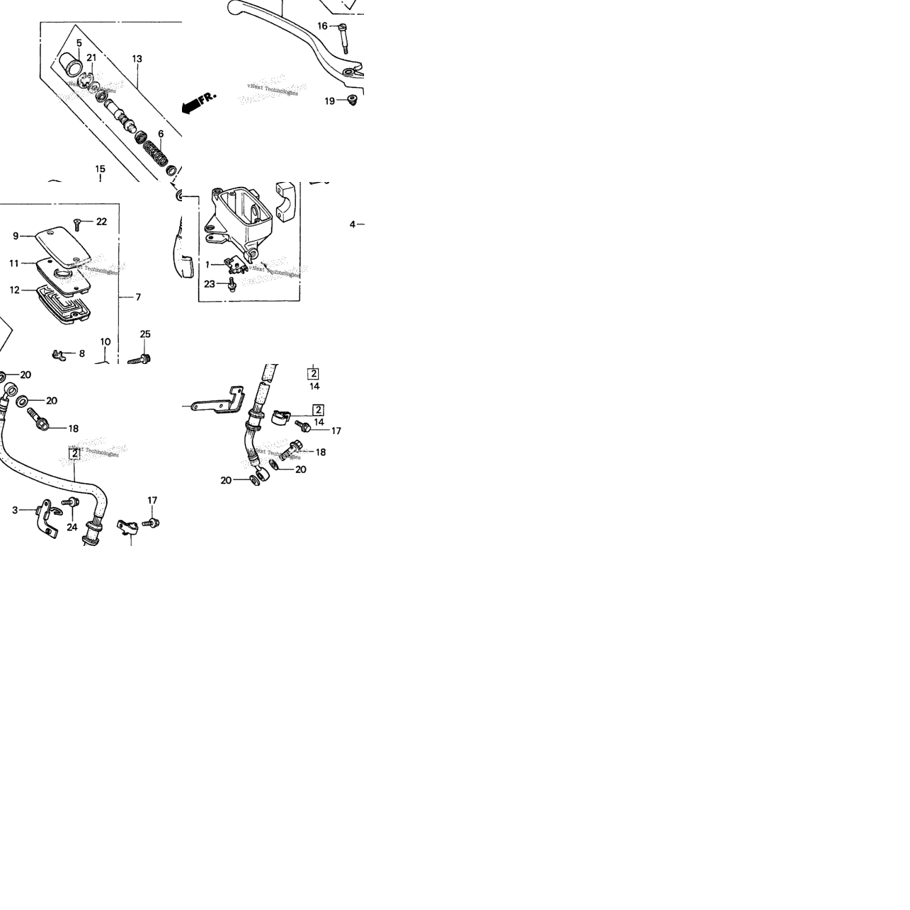 Front Brake Master Cylinder