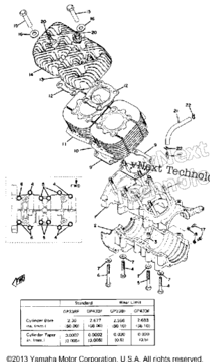 Crankcase - Cylinder