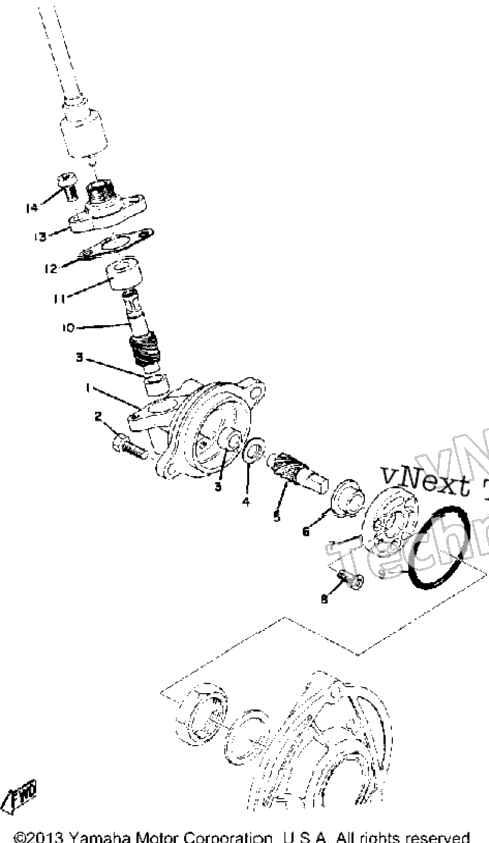 Speedometer Gear Unit