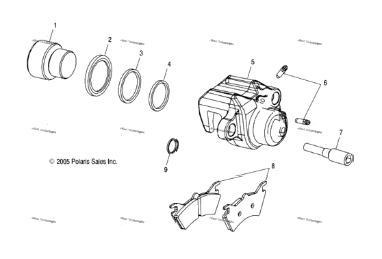 Rear Brake Caliper